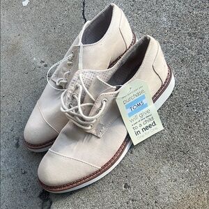 TOMS Men's Cream Casual Shoes